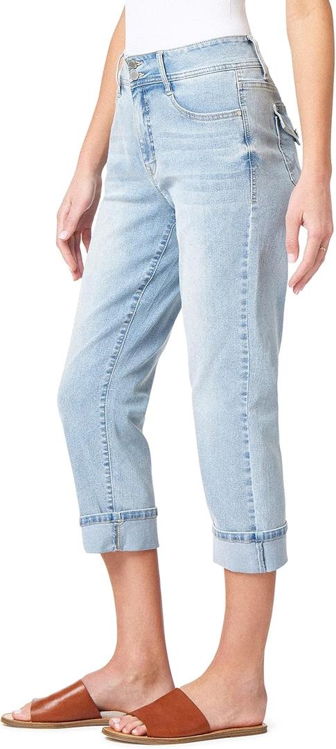 ANGELS Forever Young Women's Curvy Crop Jeans (Albany, 16plus)