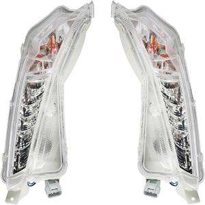 WFLNHB Daytime Running Fog Lights Lamps Turn Signal Replacement for Camry XSE XLE 2015 2016 2017 Driver and Passenger Side 8152006050 TO2530153