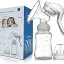 Manual Breast Pump for Breastfeeding, Small Portable Manual Breast Milk Catcher Baby Feeding Pumps & Accessories