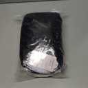 Kinky Curly Half Wig Afro Curly Synthetic Wig With Headband for Black Women DIY Hair Style (Black, Kinky Curly) (12)