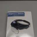 Carson Pro Series MagniVisor Deluxe Head-Worn LED Lighted Magnifier with 4 Different Lenses (1.5x, 2x, 2.5x, 3x) (CP-60)