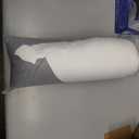 Cervical Neck Pillows with Memory Foam - Neck Pillows for Pain Relief Contour Memory Foam Pillows Ergonomic Neck Support - Adjustable Orthopedic Bed Pillows with Breathable Pillowcase for Sleeping (Standard, Grey White)