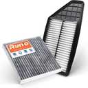 Engine & Cabin Air Filter Fits Insight 1.5L Hybrid (2019-2022), PA99482, 17220-6L2-A01, Replacement for CF11182 CA12952