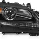 Passenger Side Xenon Headlight Compatible with 2013-2015 GS350/GS450h Headlamp w/o AFS Replaces 8114530F80 LX2503161 Right