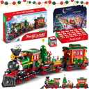 Nueris Advent Calendar 2025 Building Blocks Set - 24-Day Christmas Countdown Calendar - Santa Sleigh Christmas Tree Decorations Gifts for Kids Boys & Girls and Adults(770PCS)