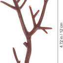 Veemoon 10pcs Artificial Dried Antler Branches for DIY Craft Decor Twig Decorations for Home Table Arrangements Christmas Tree Ornaments