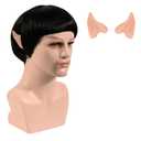 abouder California Colonial Man Bald Wig and Glasses Short Grey Curly Founding Fathers Wig 18th Century Traditional America Cosplay Costume Wigs