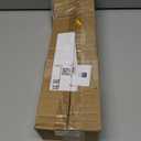 Briful 8 Large Heads Christmas Glitter Magnolia Flowers Christmas Tree Ornaments Set of 4 Artificial Flowers with Picks Stems for Xmas Tree Holiday Decorations,Red