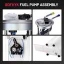 BDFHYK E3556M Electric Fuel pump module assembly Compatible with 2002-2003 Cadillac Escalade ESV/Cadillac Escalade EXT/Chevrolet Avalanche 1500/Chevrolet Suburban 1500/GMC Yukon XL 1500 6.0L V8