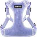 Best Pet Supplies Voyager Adjustable Step-in Flex Breathable Mesh Dog Harness for Small Medium Large Dogs (Lavender), M
