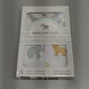 Amazing Baby Transitional Swaddle Sack, Arms Up Half-Length Sleeves & Mitten Cuffs, Swaddle for Newborn Transition to Baby Sleep Sack Wearable Blanket, Small, 0-3 Month, 6-14 lb, On Safari