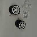 Zoofen Luggage Replacement Wheels 2 pcs Suitcase Replacement Wheels Wear-Resistant Luggage Wheels for Most Suitcase Repair