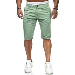 ALLABREVE Mens Chinos Flat Front Golf Short Work Dress Short Summer Beach Shorts Pants 28