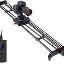 GVM Great Video Maker Camera Motorized Slider,48"/120CM,Automatic Round Trip,Time Lapse,Panoramic Shooting,Video Capture,Slider Smooth and Stable,with Battery