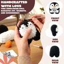 JOYIN Gifts for Mom from Daughter Son, Cute Penguin Doll Crochet with Card, Mothers Day Birthday Christmas Thanksgiving Gifts for Mom Stepmother Adoptive Mother
