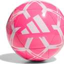 adidas Starlancer Club Soccer Ball (4, Solar Pink/White)