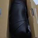 Shiatsu Neck Massager, Back and Neck Massager with Heat, Electric Deep Tissue 3D Kneading Massage Pillow for Back, Shoulder, Muscle Pain Relief, Office & Home & Car Use, Gift for Women and Men (Black-Button)