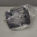 Set of 2 High Indoor Outdoor Decorative Clear Glass Candle Lanterns Light Hanging/Holder - No Candles Included (15.6)