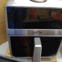 Air Fryer 6 Qt, All Metal Air Fryer, Stainless Steel Housing& Full Metal Inner Pot, PTFE and PFAS Free, 9 Digital One-Touch Cook Functions,120F~450F, 1700W