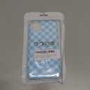 Longlayss for iPhone 11 Pro Max Case Lattice Plaid Checkered Gingham Phone Case Cute Aesthetic Pattern Soft TPU Shockproof Phone Cover for Women Girls (Blue)