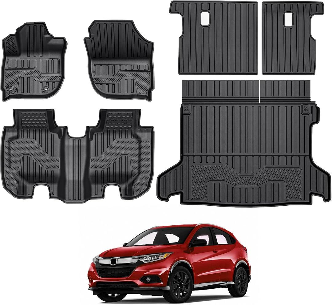 Floor Mats for 2016-2022 Honda HR-V Accessories (AWD Model)
