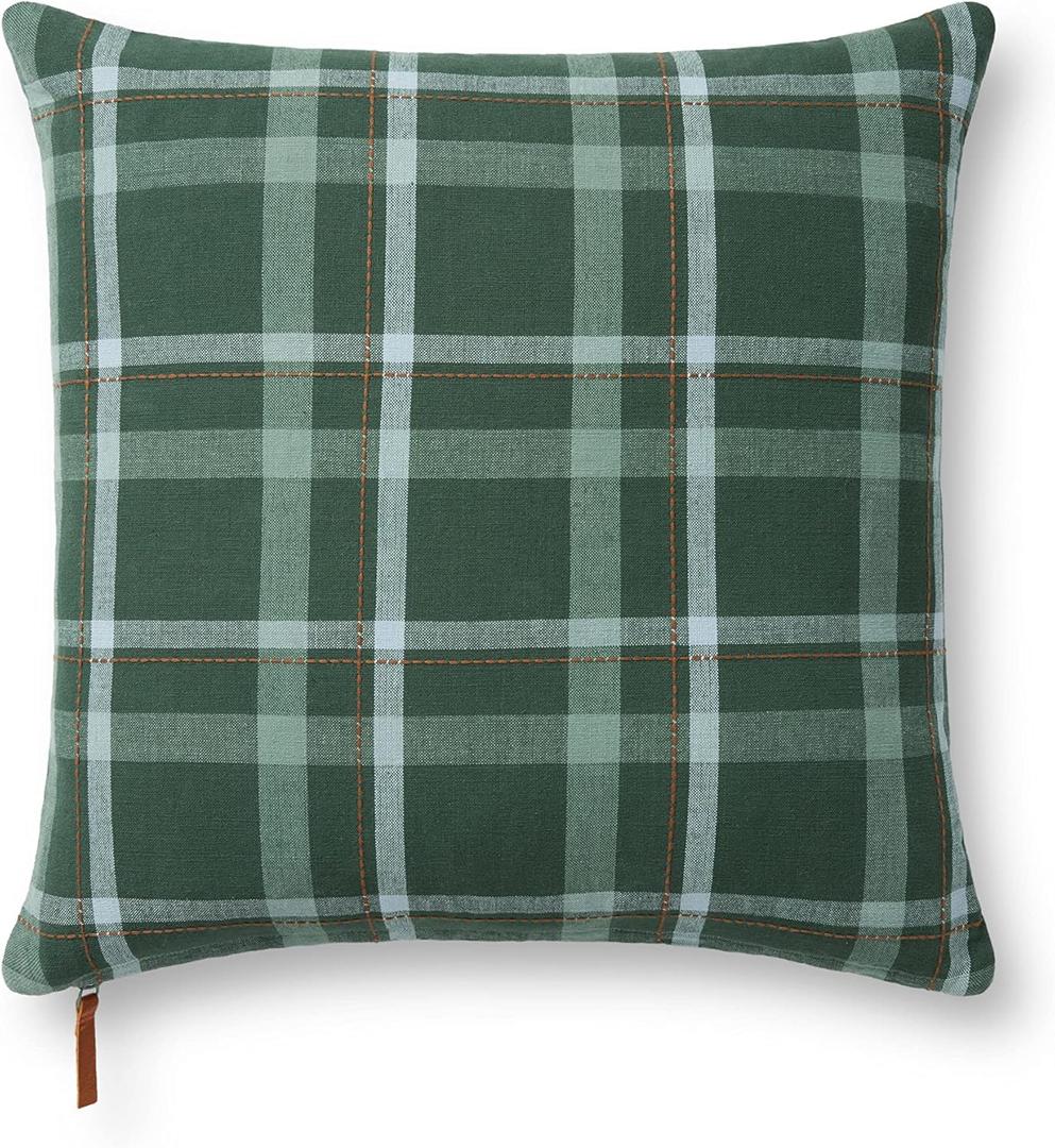 Loloi Chris Loves Julia x Ralph Collection PCJ0011 Green/Multi 18'' x 18'' Pillow