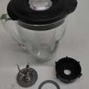 Replacement parts 6-Cup Glass Jar With Blade, Compatible with Oster Blenders