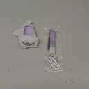 Key Fob Cover Case Compatible with Hyundai Palisade Elantra Kona Accent Azera Veloster Car Accessories (Purple, 4-button)