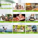 Vacuum Sealer for Food - Tempered Glass Panel, LED Touch Control, Digital Display, Pulse/Moist/Dry/Seal/External Suction Modes, Includes 50 Vacuum Bags & Built-in Cutter(Black)