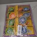 Handmade Terracotta Set of 12 Clay Diya for Diwali/Navratri Decorations Oil Lamp Tea Light Holder | Indian Festival Diyas for Pooja & Diwali Decorations Clay Diya (Multicolor)