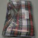 AQOTHES Red White Plaid Christmas Tablecloth 60x84, Tartan Table Cloth Decorations, Winter Holiday Tablecloths for Rectangle Tables Parties Dining Farmhouse Kitchen Decor