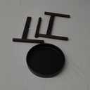 Ceramic Planter Pots Indoor with Drainage Hole & Saucer,Including Stand,7.3 Inch Mid-Century Modern Cylinder Plant Pot for Snake Flower Leaf Khaki