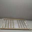 Heated Towel Racks for Bathroom, Wall Mounted Electric Towel Warmer Racks with Timer & Temperature Control, 10 Bar Stainless Steel Towel Heater for Bathroom (Round-Brushed Gold, 10 Bars)