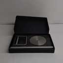 YUMORE Toilet Paper Holder Free Standing, Stainless Steel Toilet Paper Stand, Weighted Base Floor Tissue Roll Holder for Bathroom, Brushed Nickel 200UP