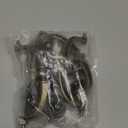 Amosfun Retro Cabinet Door Handles 4.72 Inch Zinc Alloy Drawer Pulls Oil Rubbed Bronze Decorative Hardware for Kitchen Closet Furniture