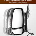 Driver Side Mirror Assembly for Dodge Ram ProMaster1500 2500 3500 2014-2026
