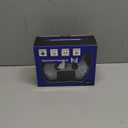 CHEREEKI Wireless Controller for PS4 with 2 Macro Buttons, 3.5mm Audio and Turbo Function, 6-Axis Motion Control, Dual Vibration, Gamepad Joystick for PS-4, Compatible with PS-4, Slim, Pro (White)