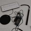 LBW Desk Grow Light, Full Spectrum Plant Light for Indoor Plants, Grow Lamps with 4/8/12H Timer, 10"-26" Height Adjustable, 6 Brightness Levels (One-Head)