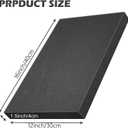 2 Pcs Black Polyurethane Foam Sheet- 16 x 12 x 1.5 Inch Cuttable Foam Inserts for Cases- Packing Foams Pads for Toolbox Camera Storage and Crafts