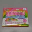 Scratch Paper Art Party Favors for Kids: 16 Pack Rainbow Scratch Notebook, Goodie Bags Stuffers Coloring Books Party Favors for Kids 3-12, Bulk Classroom Birthday Gifts for Student