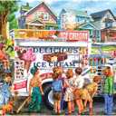 RoseArt - Back to The Past - Ice Cream Truck Day - 1000 Piece Jigsaw Puzzle for Adults