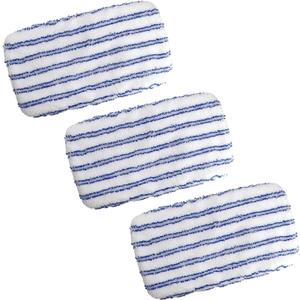 Masthome Microfiber Mop Refills 15x8 inches, 3 Pack, Washable & Reusable Microfiber Mop Pads for Wet and Dry Use, Large Surface Mop Replacement Pads for Flat Mop B076HM59FX, B07RQXR7PN