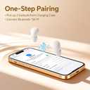 Smallest Invisible Mini Earbuds Wireless Bluetooth, Low Profile Micro Tiny Discreet Hidden Earbuds for Work, Small Headphones, Invisible Sleep Wireless Earphone IPX5 Waterproof for Small Ear Canals