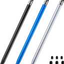  Stylus Pen for Touchscreen, 3pcs High Sensitivity and Precision Stylus Pen for iPad iPhone Android and All Touch Screens (Black/Silver/Blue)