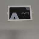 ATUVOS Wallet Tracker Finder Card, Ultra-Thin 1.6mm & 3-Year Battery, Smart Bluetooth Tracker Works with Apple Find My (iOS Only), Item Locator for Luggage Tags, Passports, IP67 Waterproof, 1 Pack