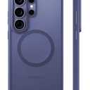 TORRAS Magnetic Shockproof for Samsung Galaxy S26 Ultra Case, Fit for MagSafe, 12FT Military Grade Protection, Translucent Slim Case for Samsung S26 Ultra Case Anti-Fingerprint Anti-Scratch, Purple