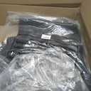 Cargo Mat for 2018-2025 Jeep Wrangler JL (4-Door Unlimited), Full Coverage All Weather TPE Protector Cargo Mat with Backrest Mat Trunk Mat Cargo Liner for Jeep Wrangler Accessories