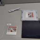 1-Pack Acrylic Display Case, 5.9x3.9x9.9 Inch/15x10x20cm Acrylic Clear Display Case Box with Black Wooden Base for Collectibles, Dustproof Showcase [White, Clear]