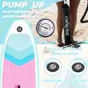 Inflatable Stand Up Paddle Boards with Premium SUP Paddle Board Accessories, Wide Stable Design, Anti-Slip EVA Deck for Youth & Adult