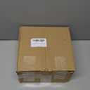 Ribbed Glass Coffee Mug with bamboo lids and handle, so cute, 12oz Tea Drinking Glasses, Fluted Design, Ideal for Water, Iced Coffee, Juice, Latte, Milk, Gift (Colored)